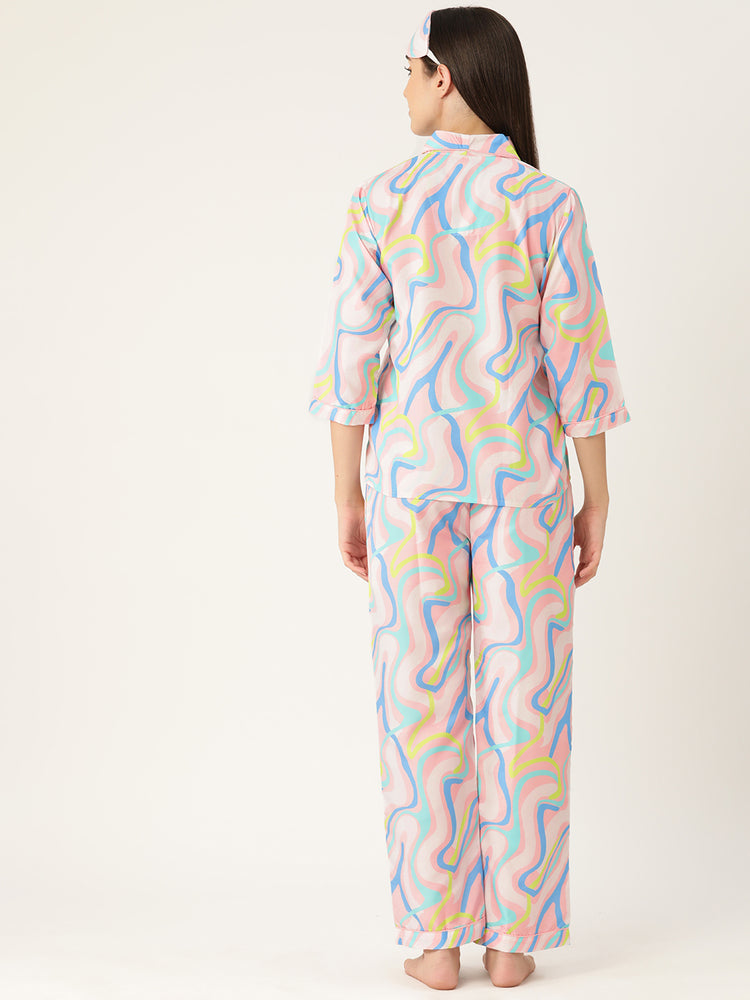 Load image into Gallery viewer, Swirl Nightwear Set
