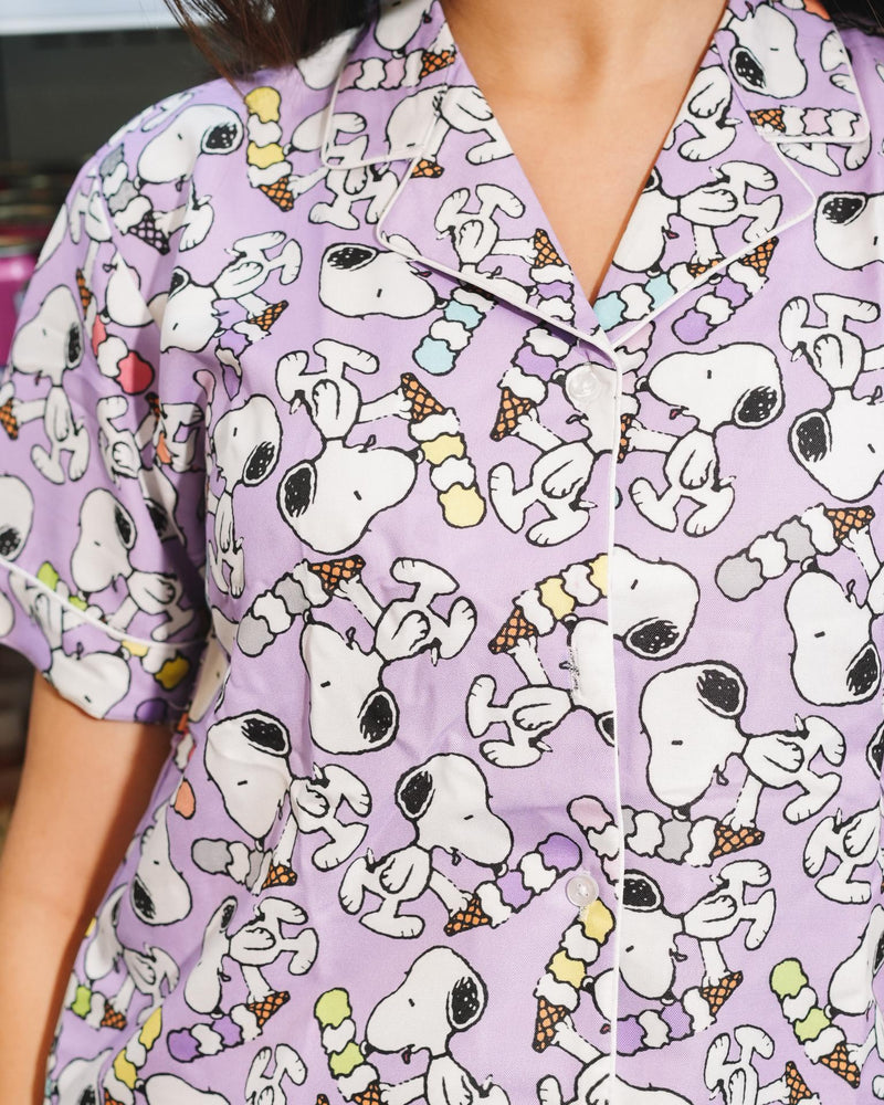 Load image into Gallery viewer, Snoopy - Pajama Set Nightwear Set
