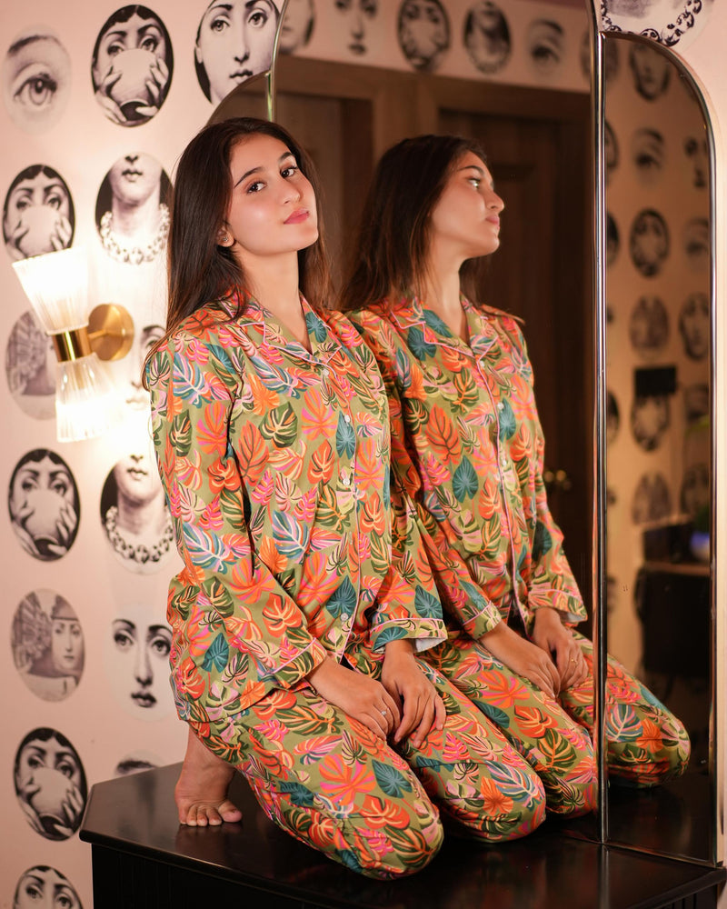 Load image into Gallery viewer, Kokomo - Pajama set Nightwear Set
