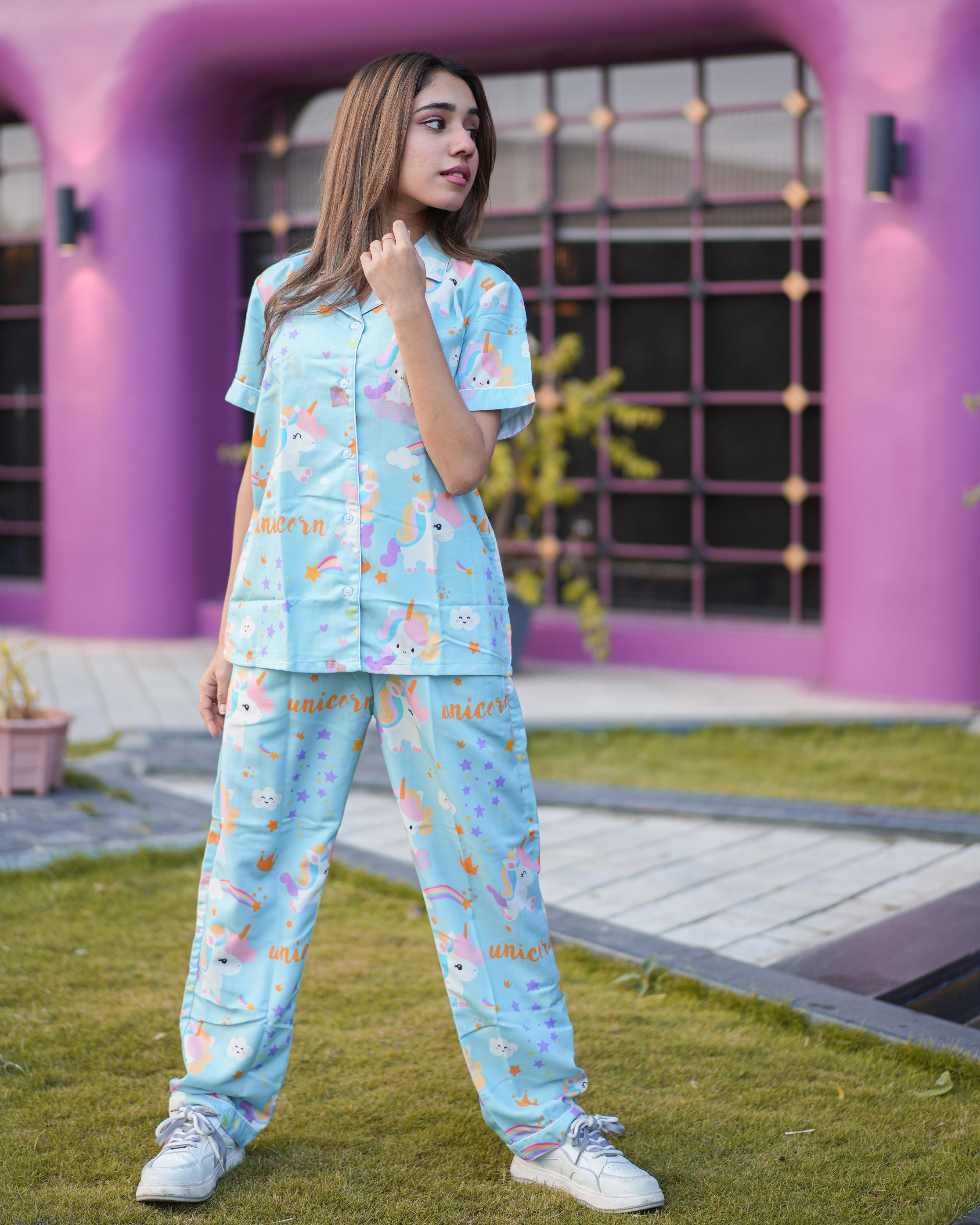 Starry Unicorn - Pajama set Nightwear Set