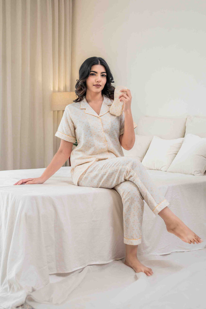 Golden Hour Women Nightwear Set