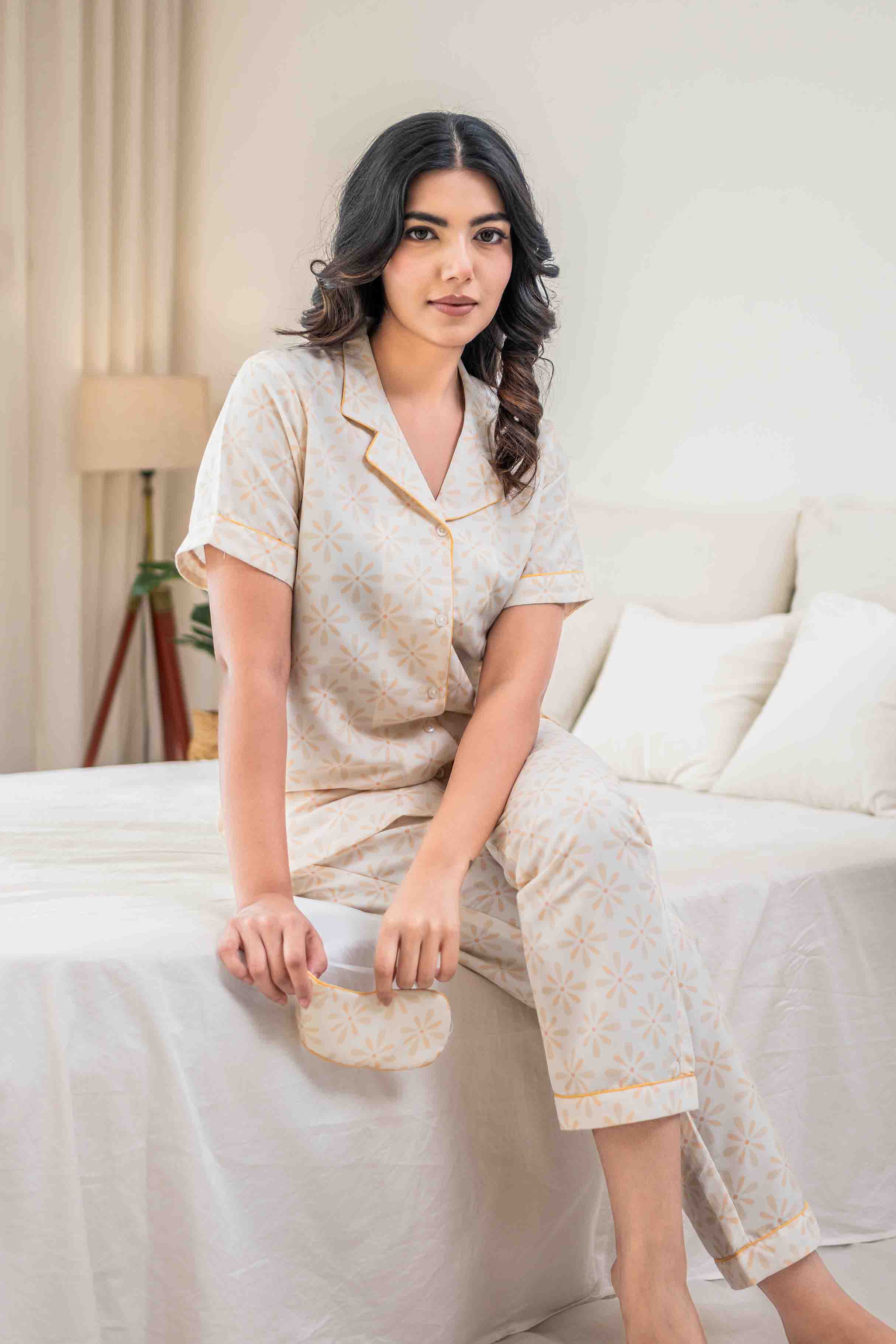 Golden Hour Women Nightwear Set