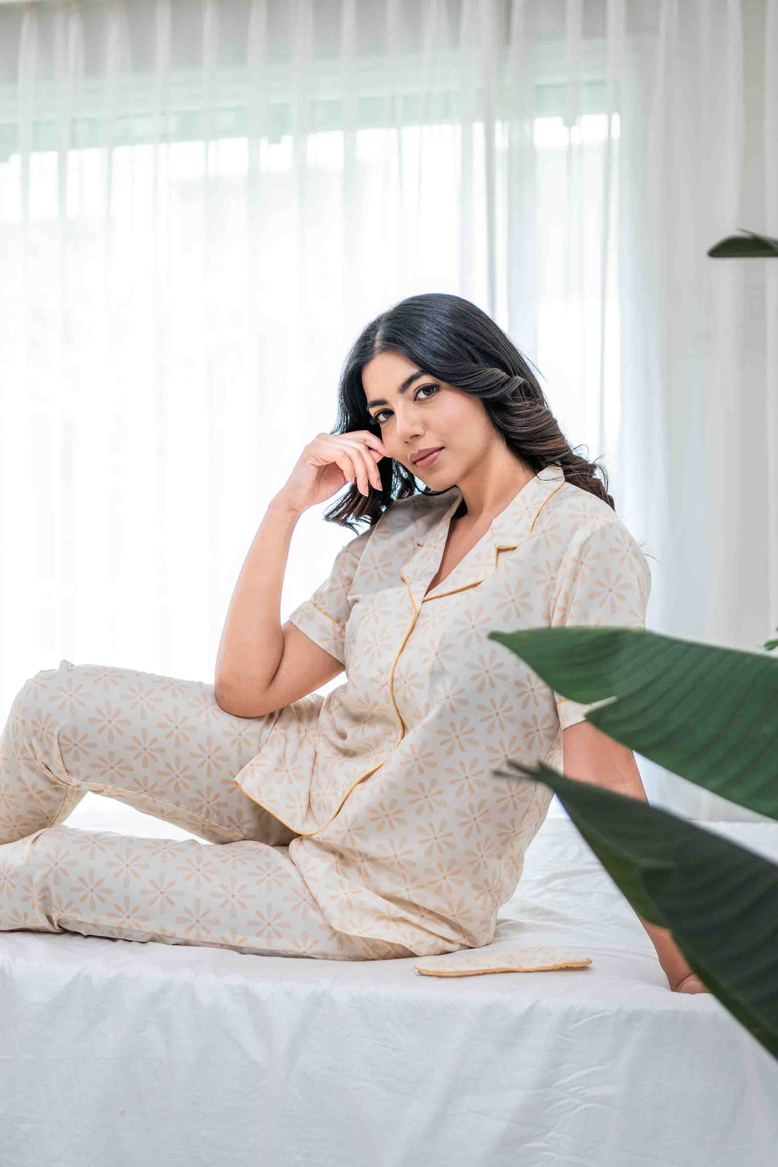 Golden Hour Women Nightwear Set