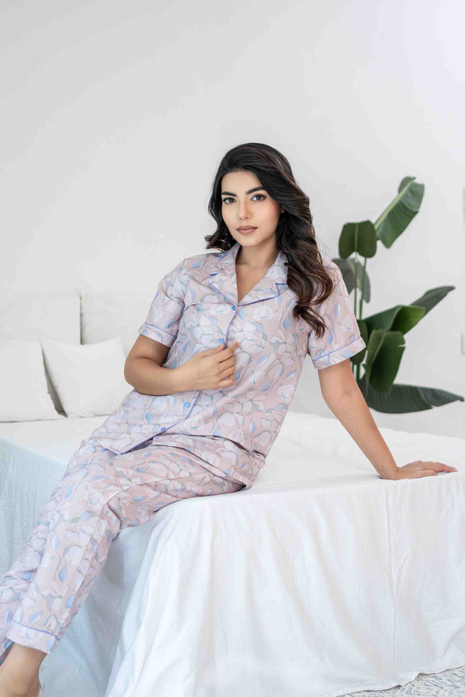 Load image into Gallery viewer, Lilac Drift Nightwear Set
