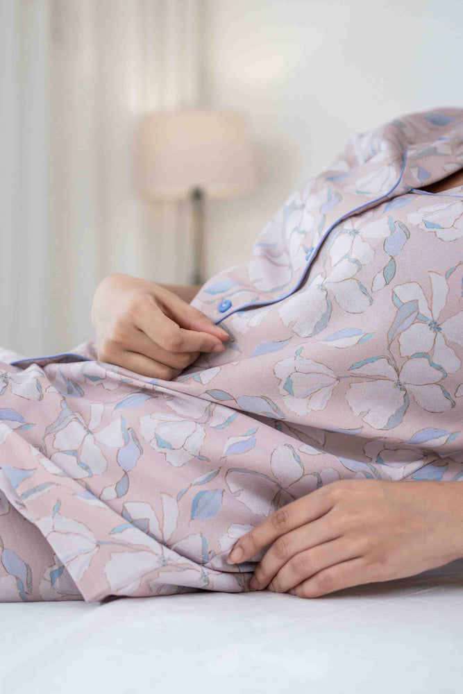 Load image into Gallery viewer, Lilac Drift Nightwear Set
