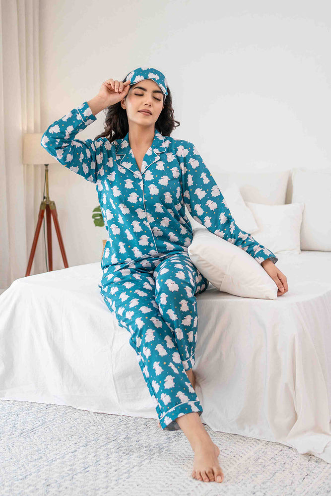 Load image into Gallery viewer, Baa Baa Bedtime Nightwear Set
