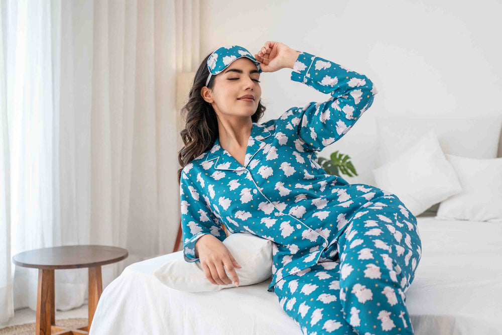 Load image into Gallery viewer, Baa Baa Bedtime Nightwear Set

