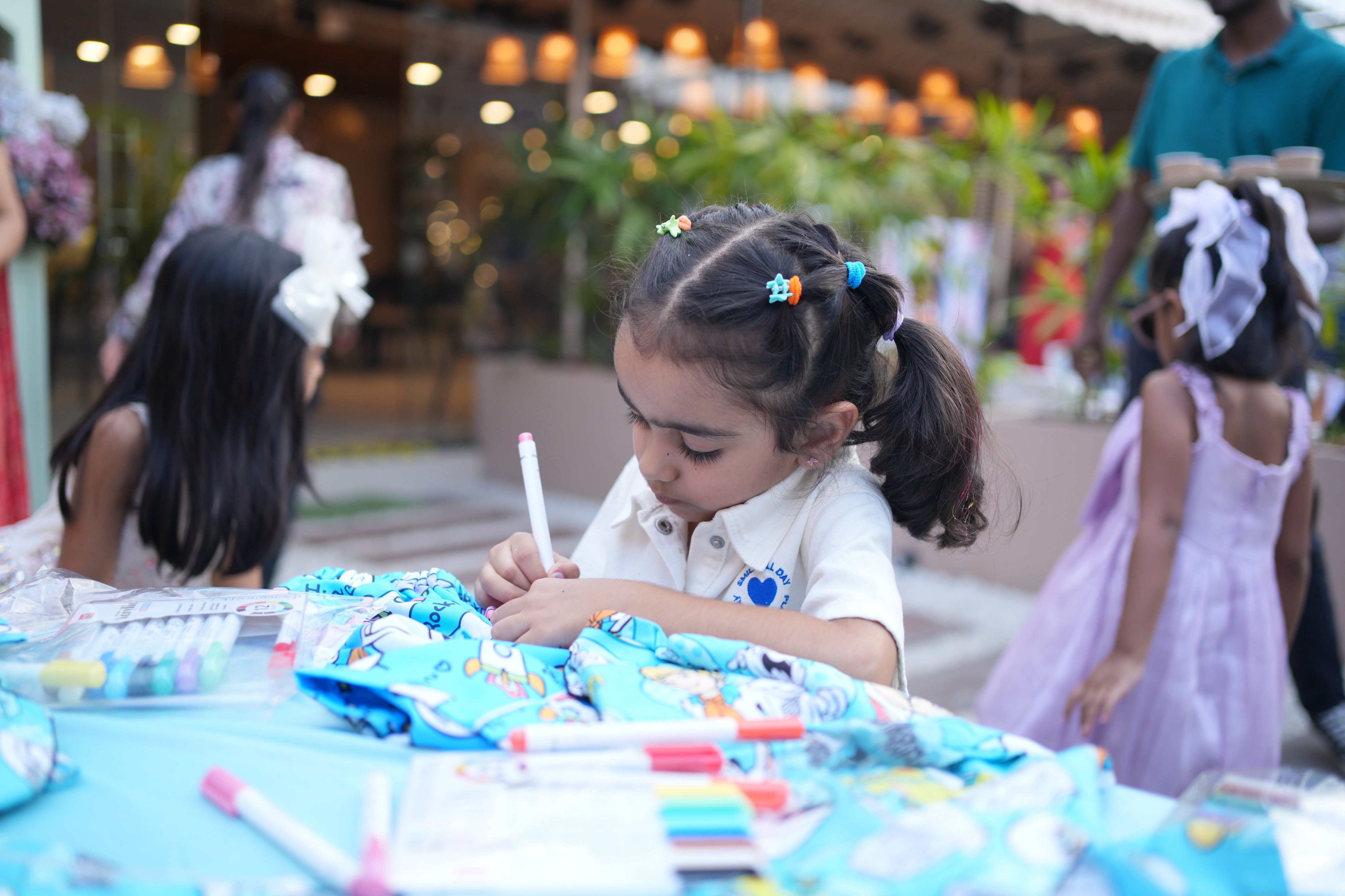 Rocket and Spaceship Kids Colour in Set