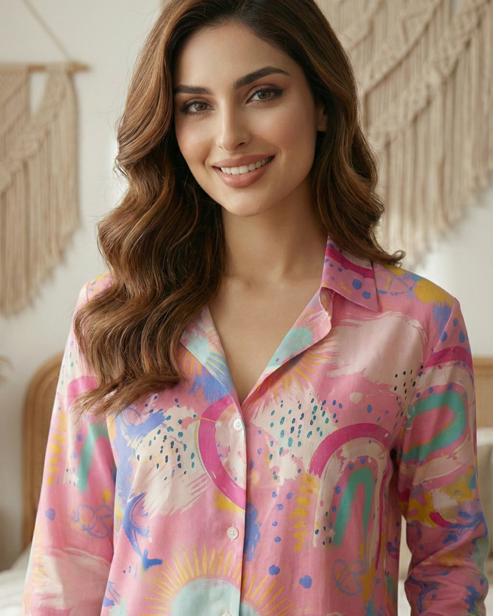 Doodle Dreamer Women Nightwear Set