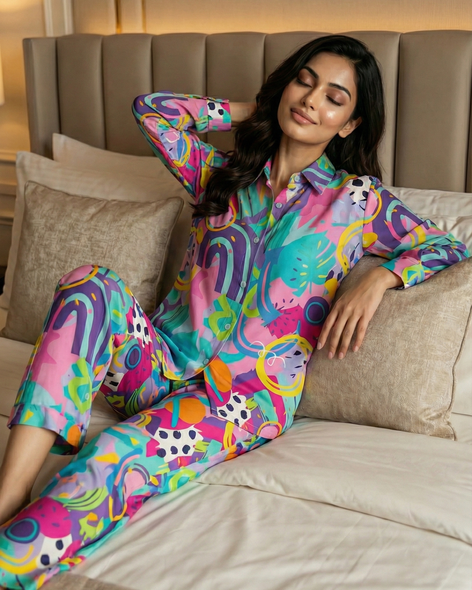 Electric Dreams Nightwear Set