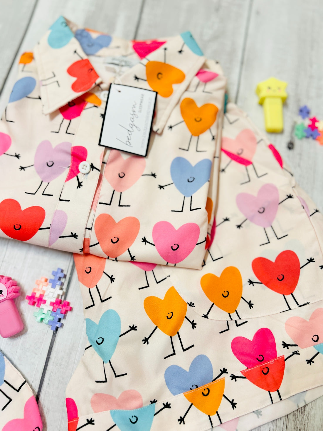 Happy Hearts Nightwear Set