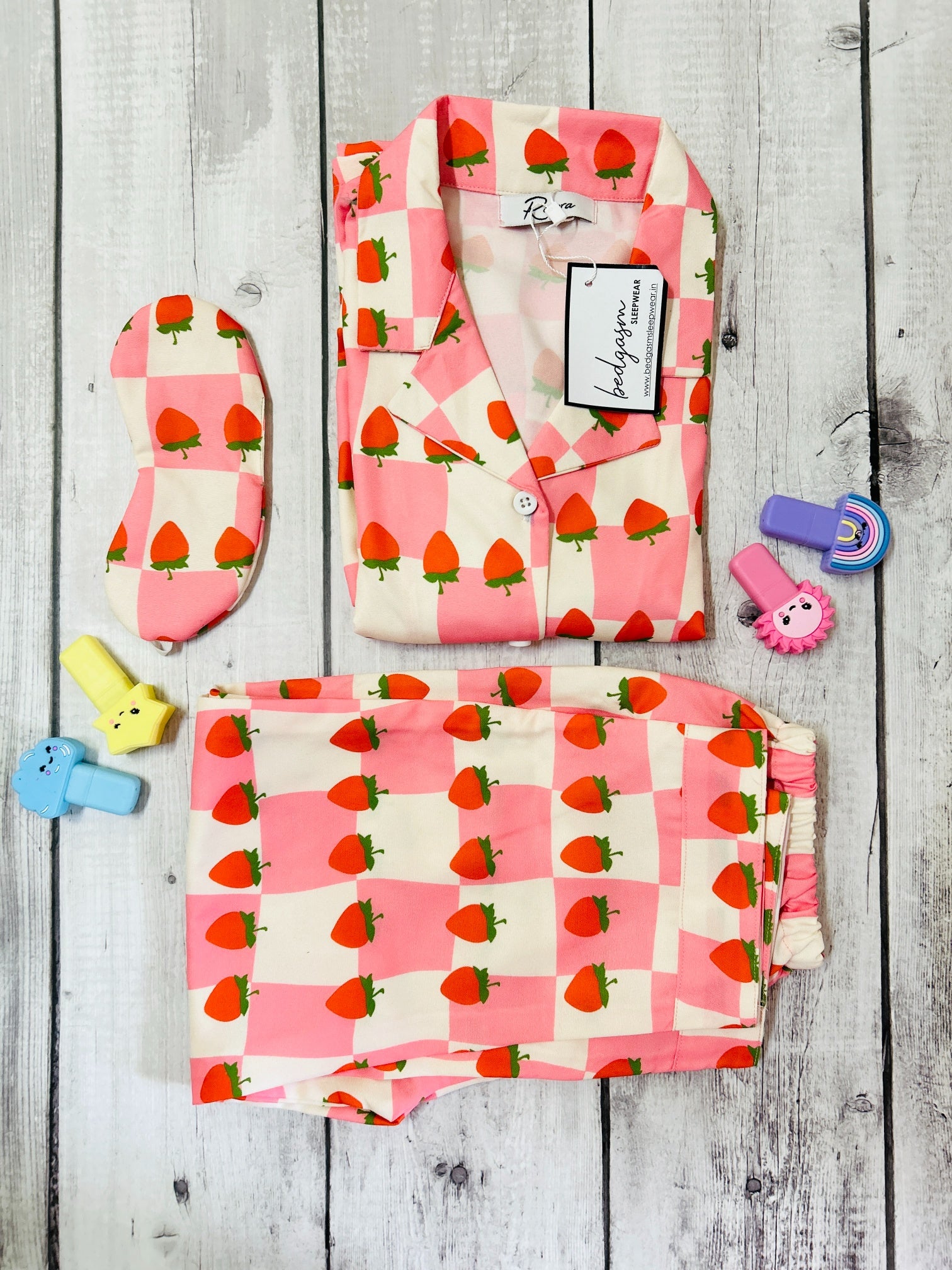 Strawberry Nightwear Set