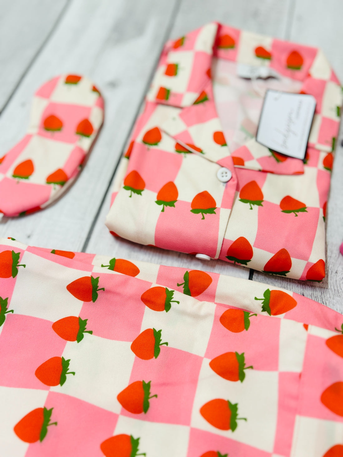 Strawberry Nightwear Set
