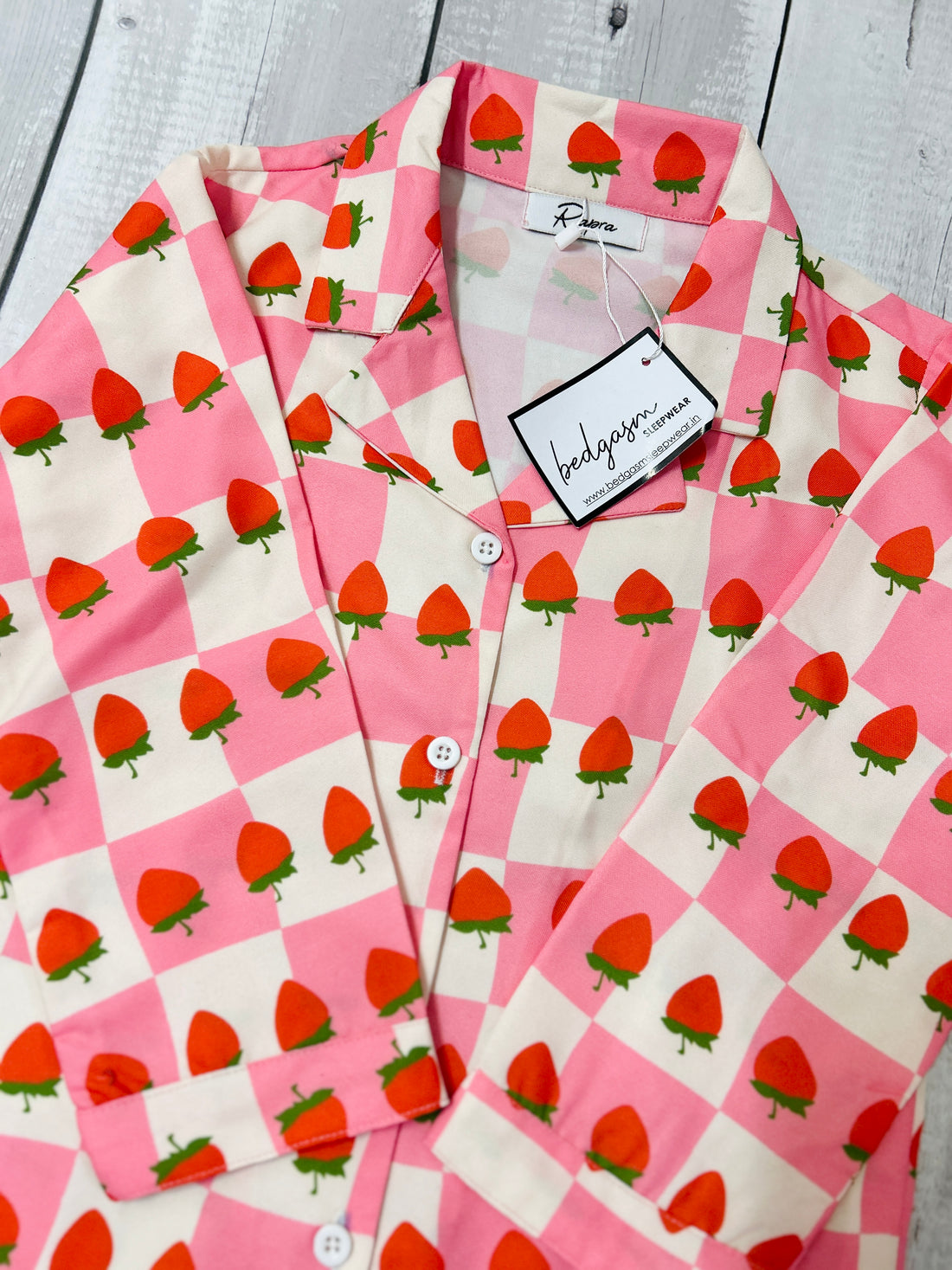 Strawberry Kids Nightwear Set
