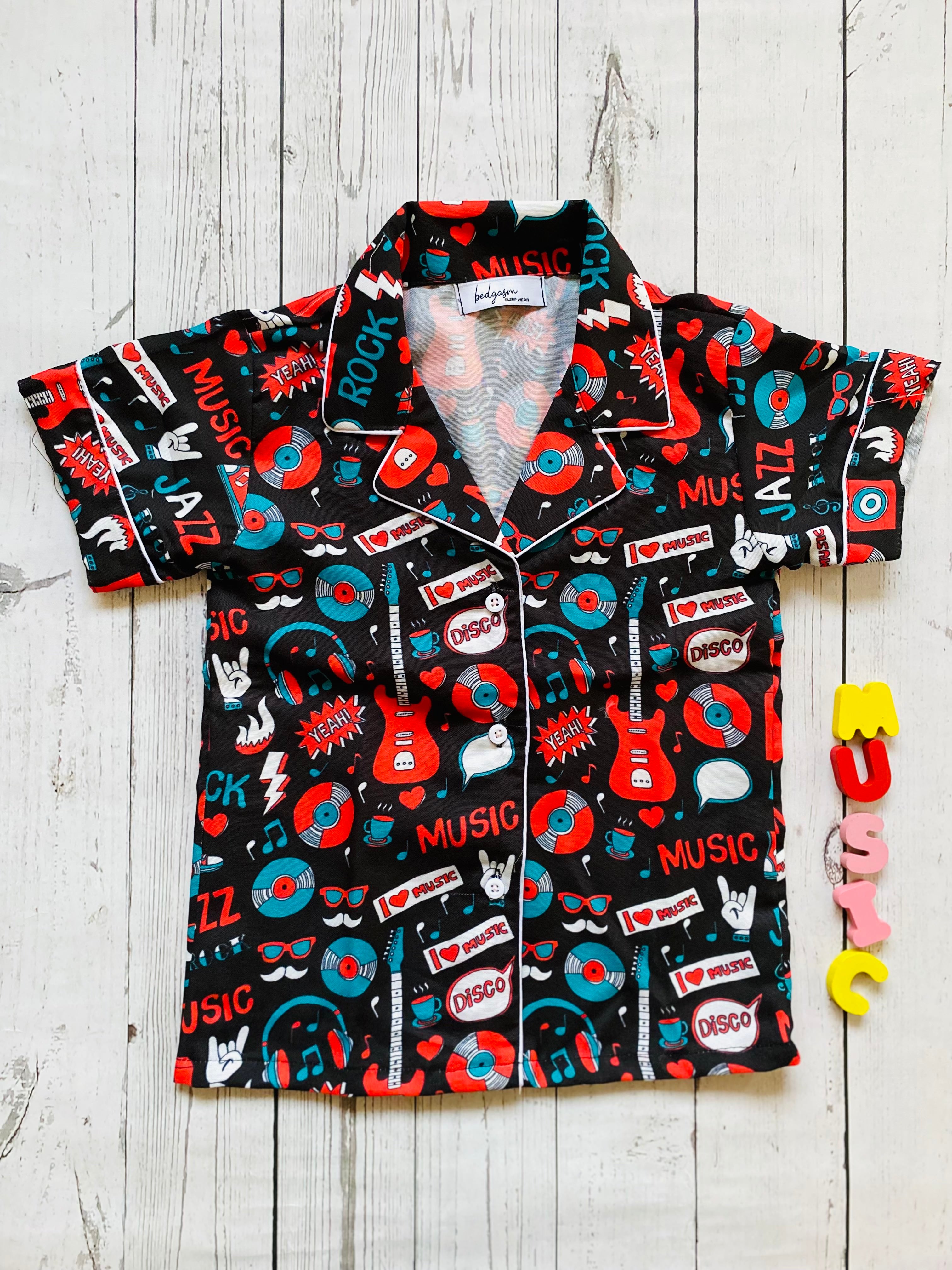 Time To Disco Kids Nightwear Set