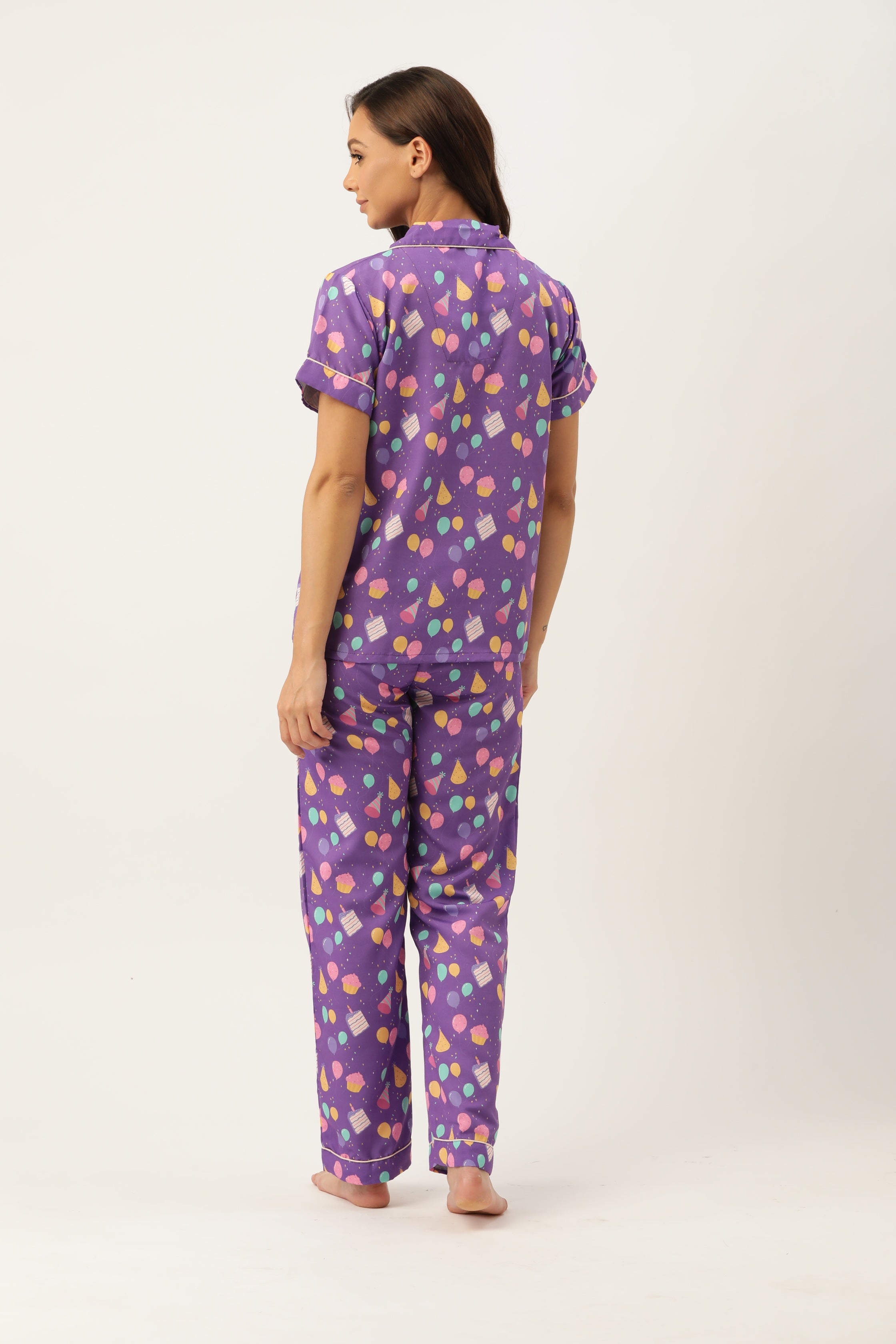 Birthday Cake Women Nightwear Set