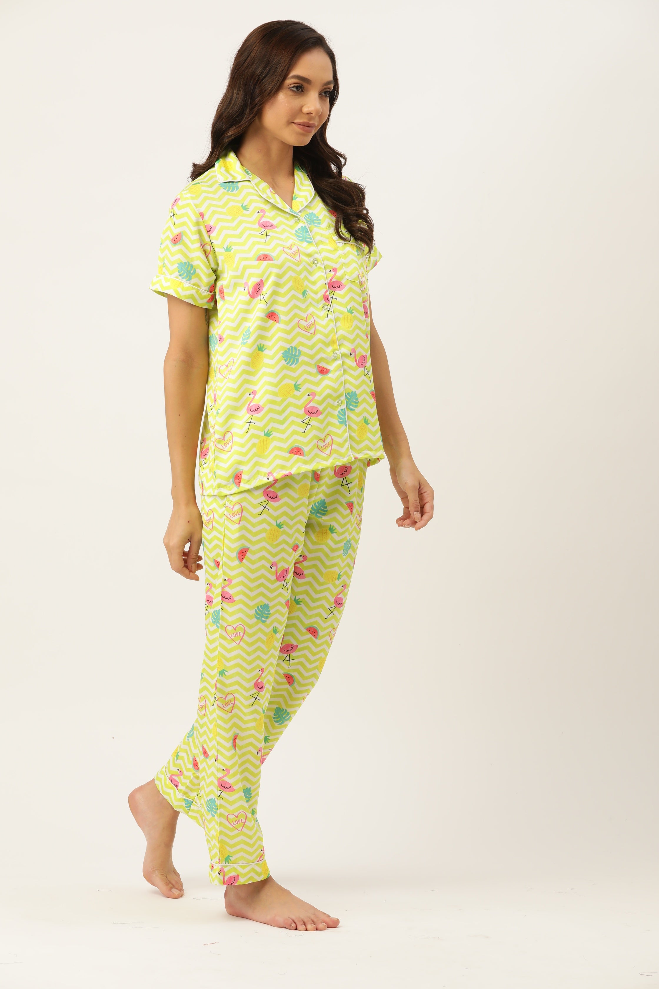 Chevron Women Nightwear Set