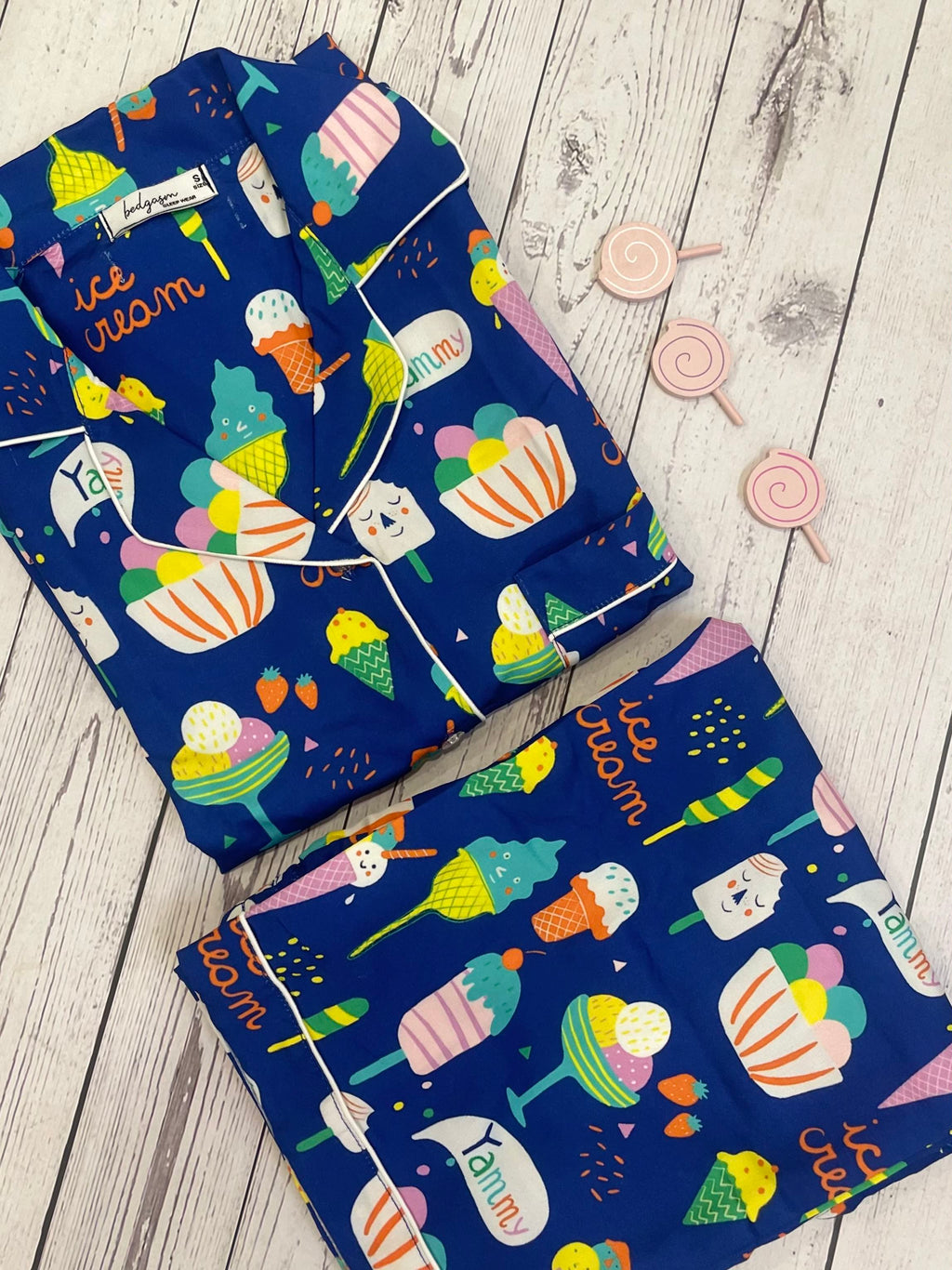 Ice-Cream Sundae Men Nightwear Set