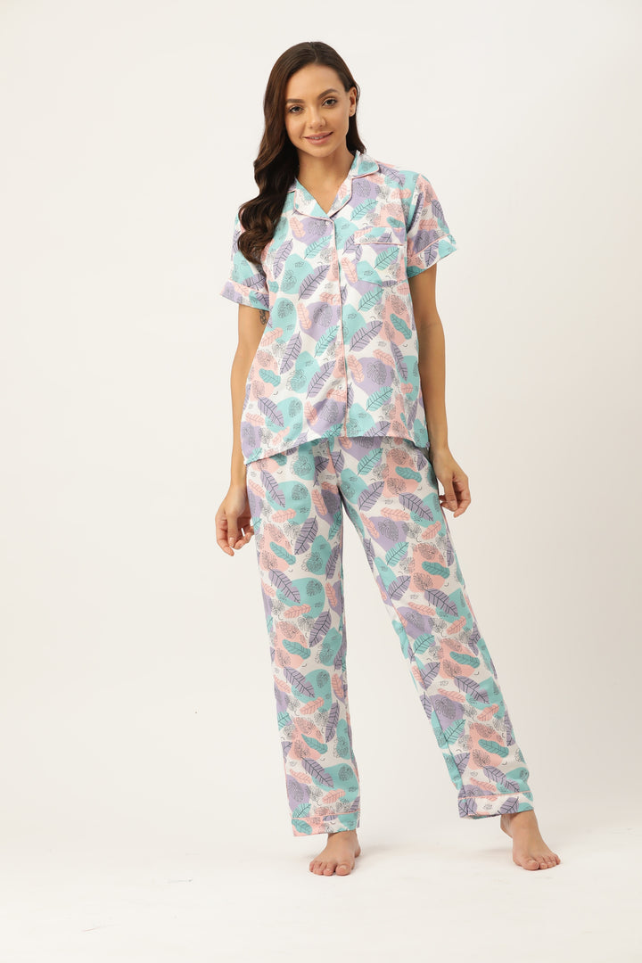 Autumn Women Nightwear Set