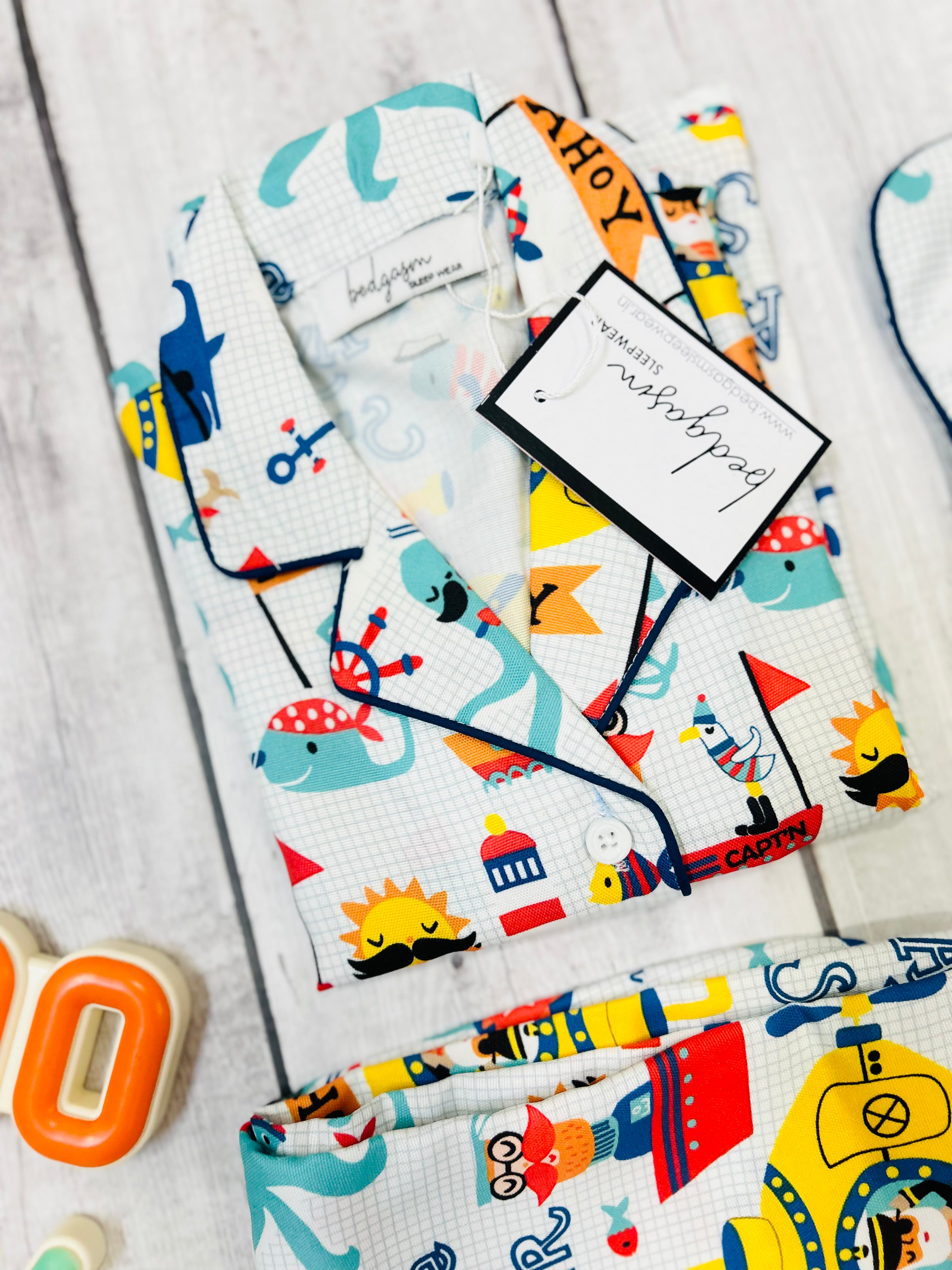 Ahoy Matey Men Nightwear Set