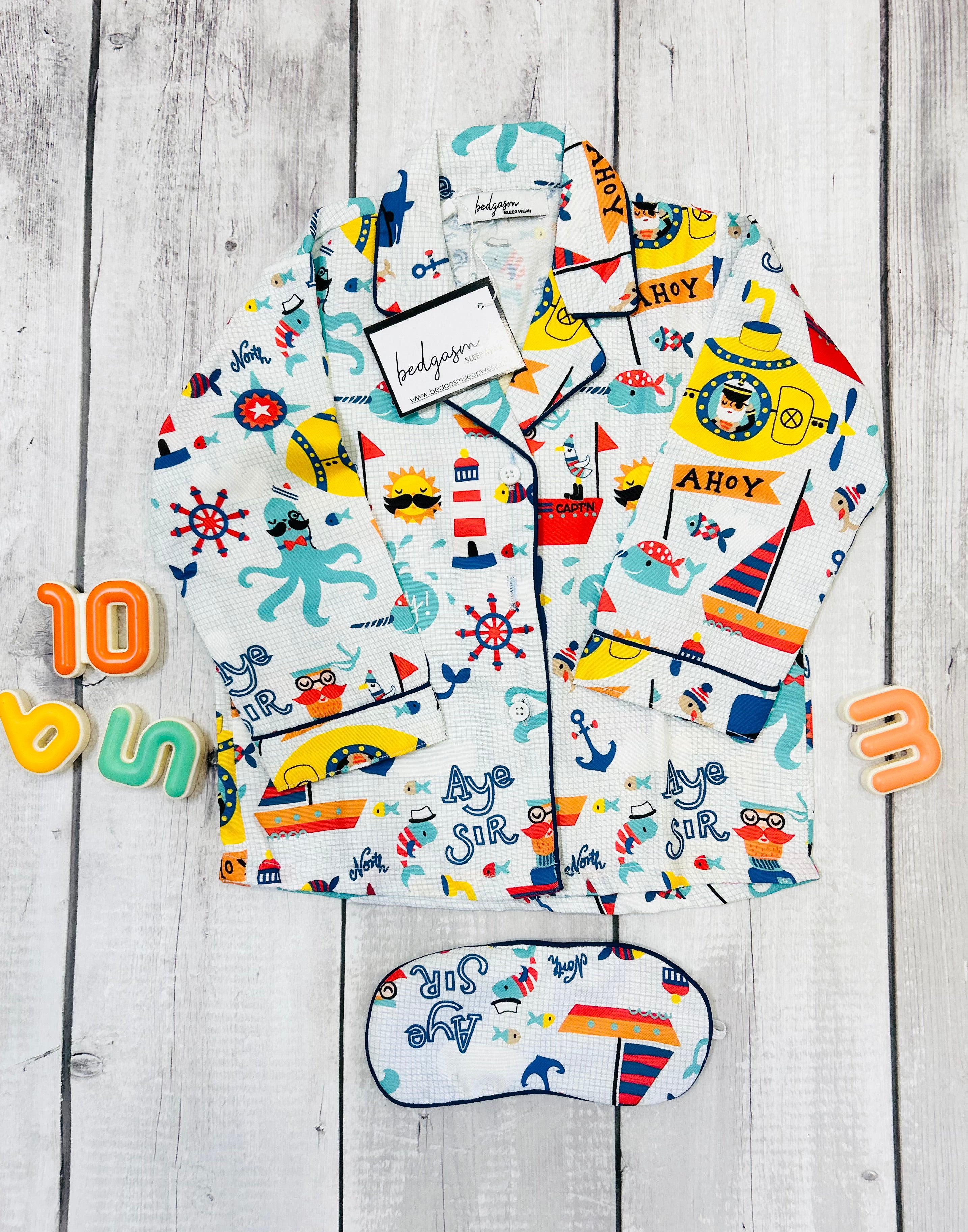 Ahoy Matey Kids Nightwear Set