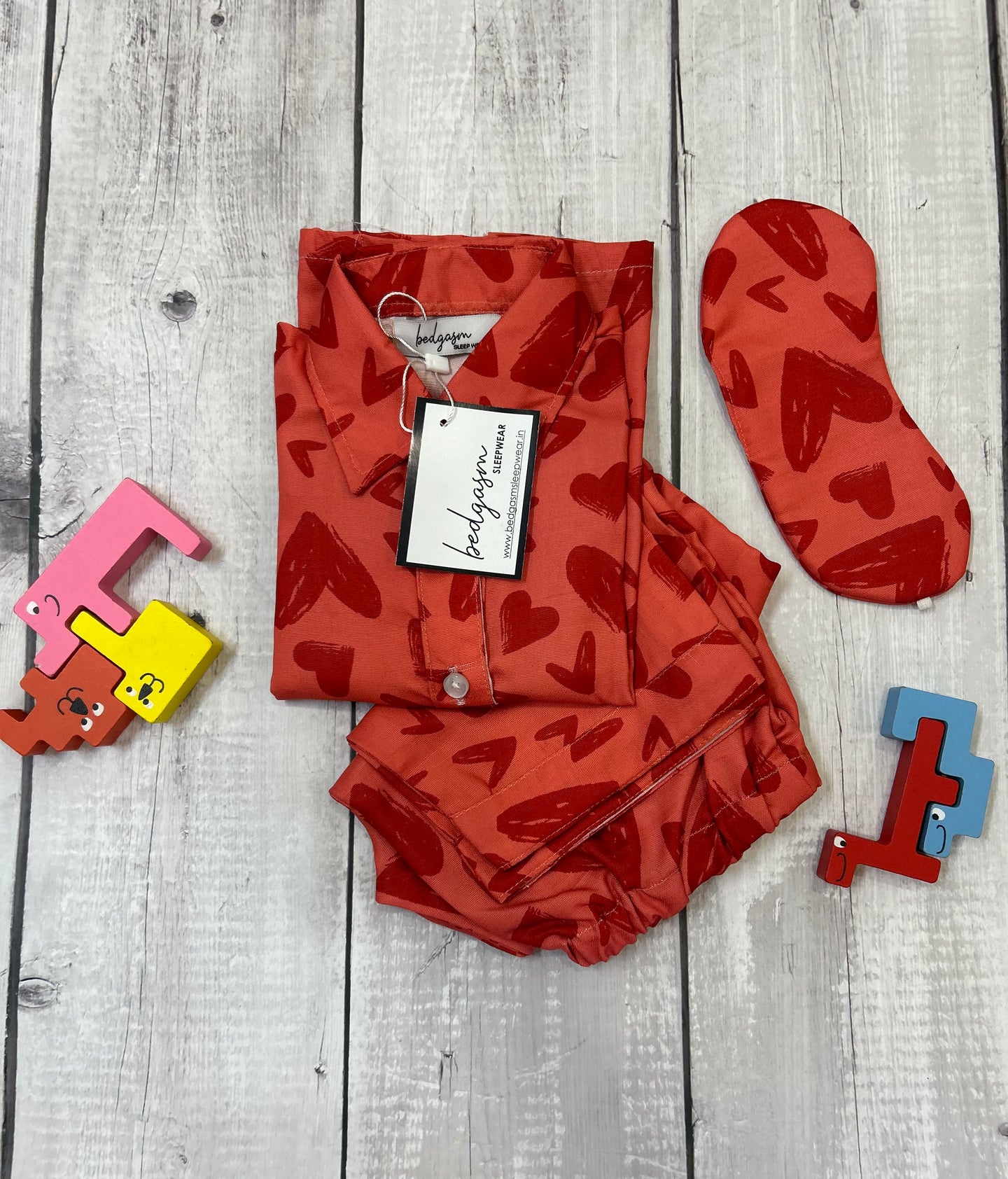 Red Heart Kids Nightwear Set