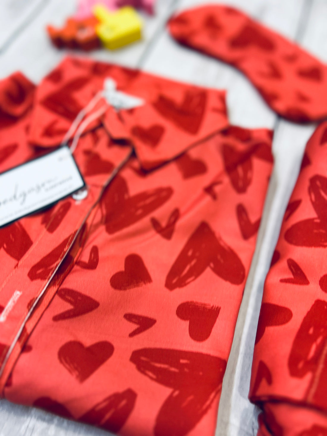 Red Heart Nightwear Set