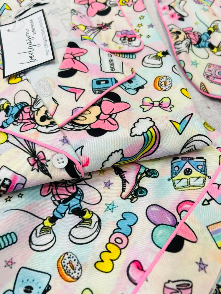 Load image into Gallery viewer, Happy Birthday Minnie Nightwear Set
