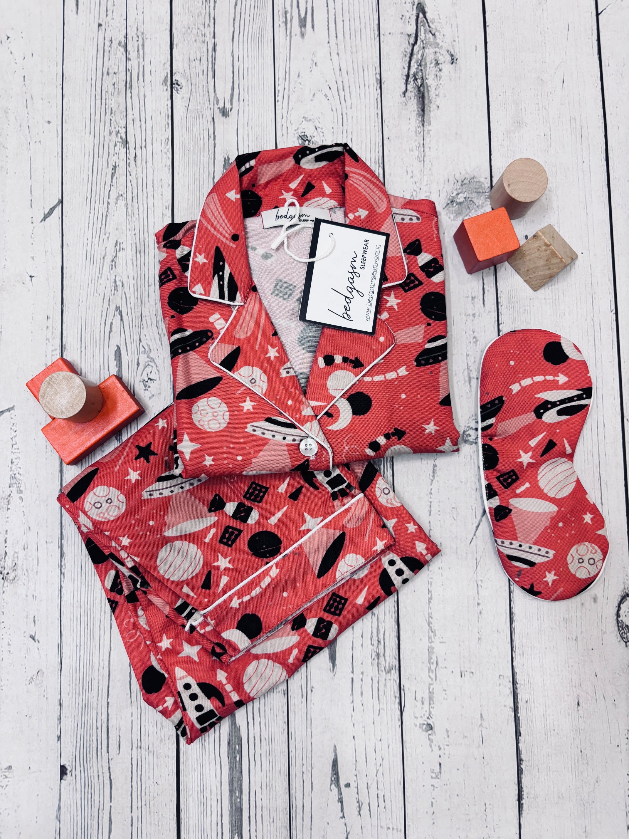 To the Moon Kids Nightwear Set