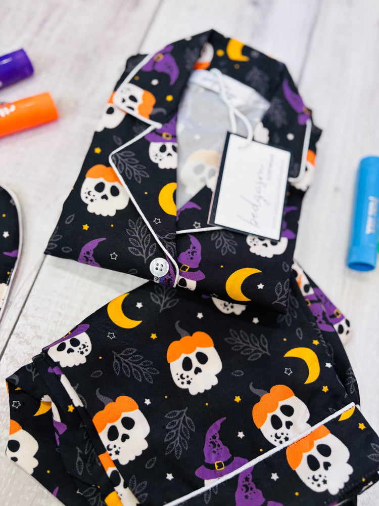 Load image into Gallery viewer, Happy Halloween Nightwear Set
