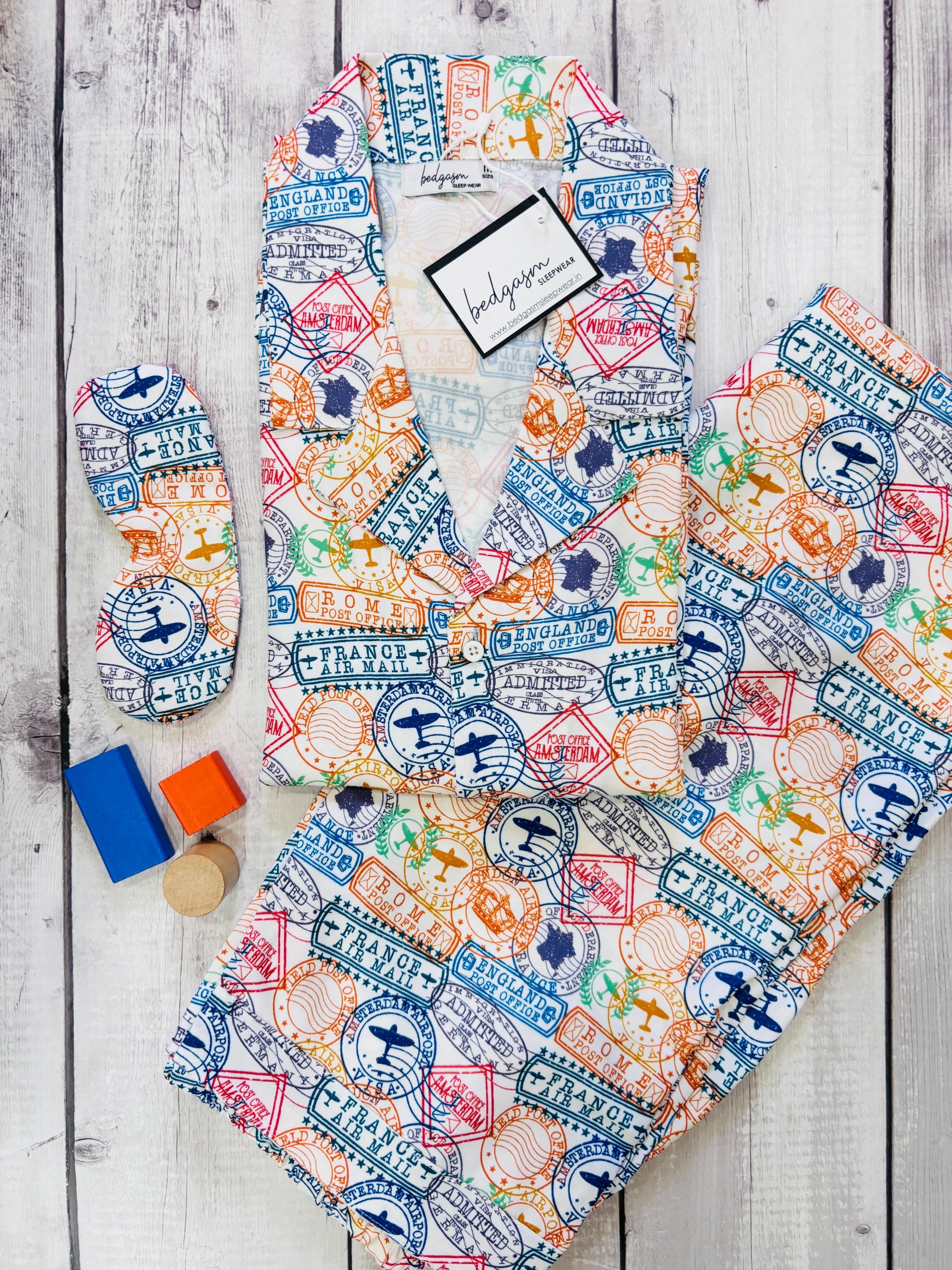 Wanderer Couple Nightwear Set