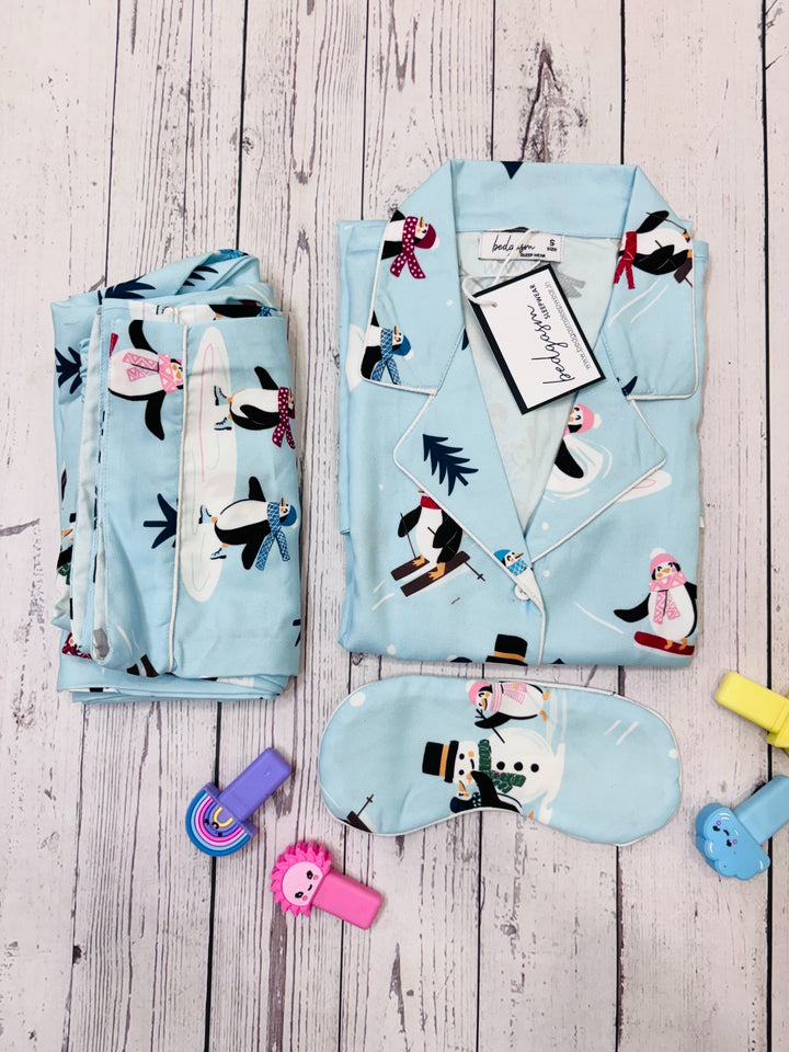 Penguin Surf Nightwear Set