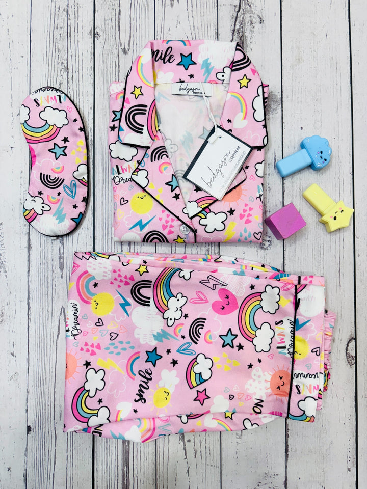 Rainbow Kids Nightwear Set