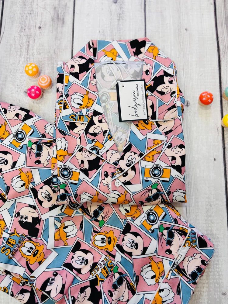 Load image into Gallery viewer, Say Cheese Kids Nightwear Set
