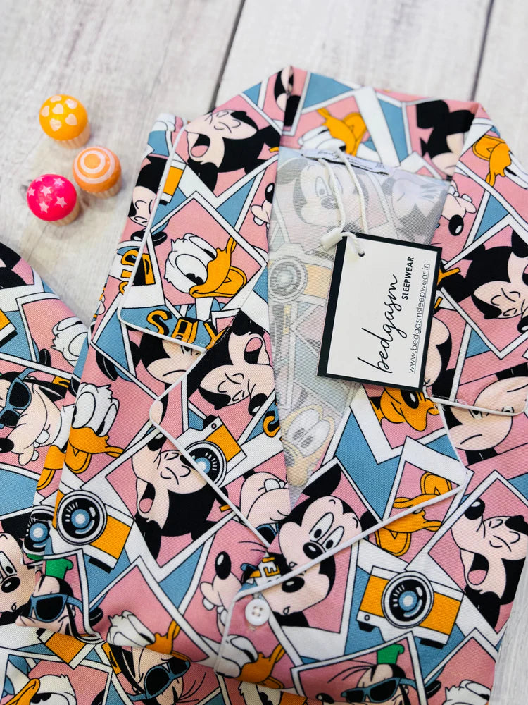 Load image into Gallery viewer, Say Cheese Kids Nightwear Set
