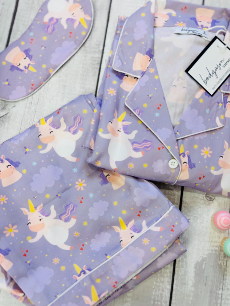 Load image into Gallery viewer, Dancing Unicorn Nightwear Set
