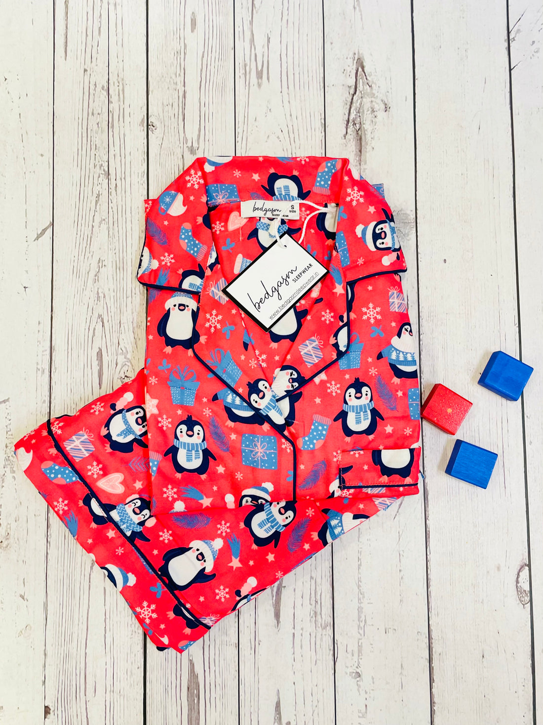 Snowy Day Men Nightwear Set