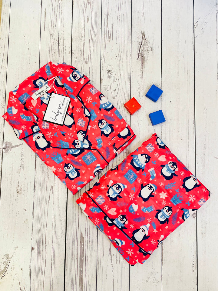 Snowy Day Men Nightwear Set