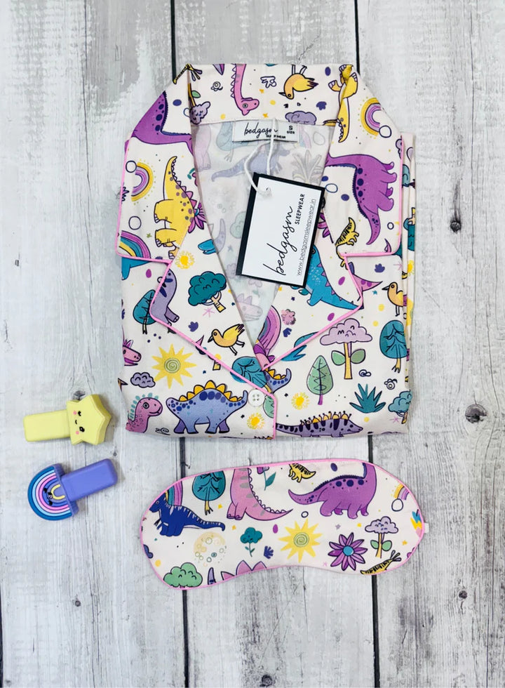 5 Little Dino Kids Nightwear Set