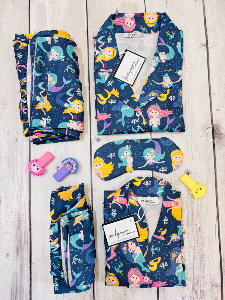 Load image into Gallery viewer, Mermaid - Pajama Set Nightwear Set
