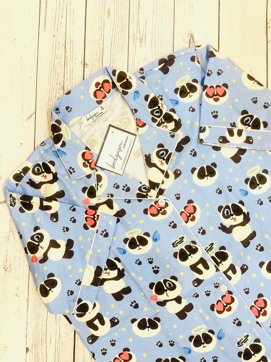 Baby Panda Men Nightwear Set