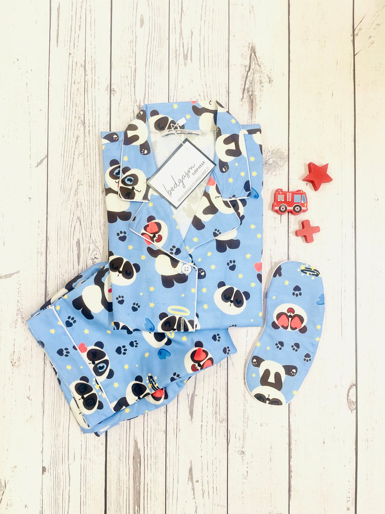 Load image into Gallery viewer, Baby Panda Kids Nightwear Set
