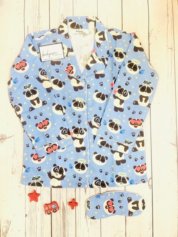 Load image into Gallery viewer, Baby Panda Kids Nightwear Set
