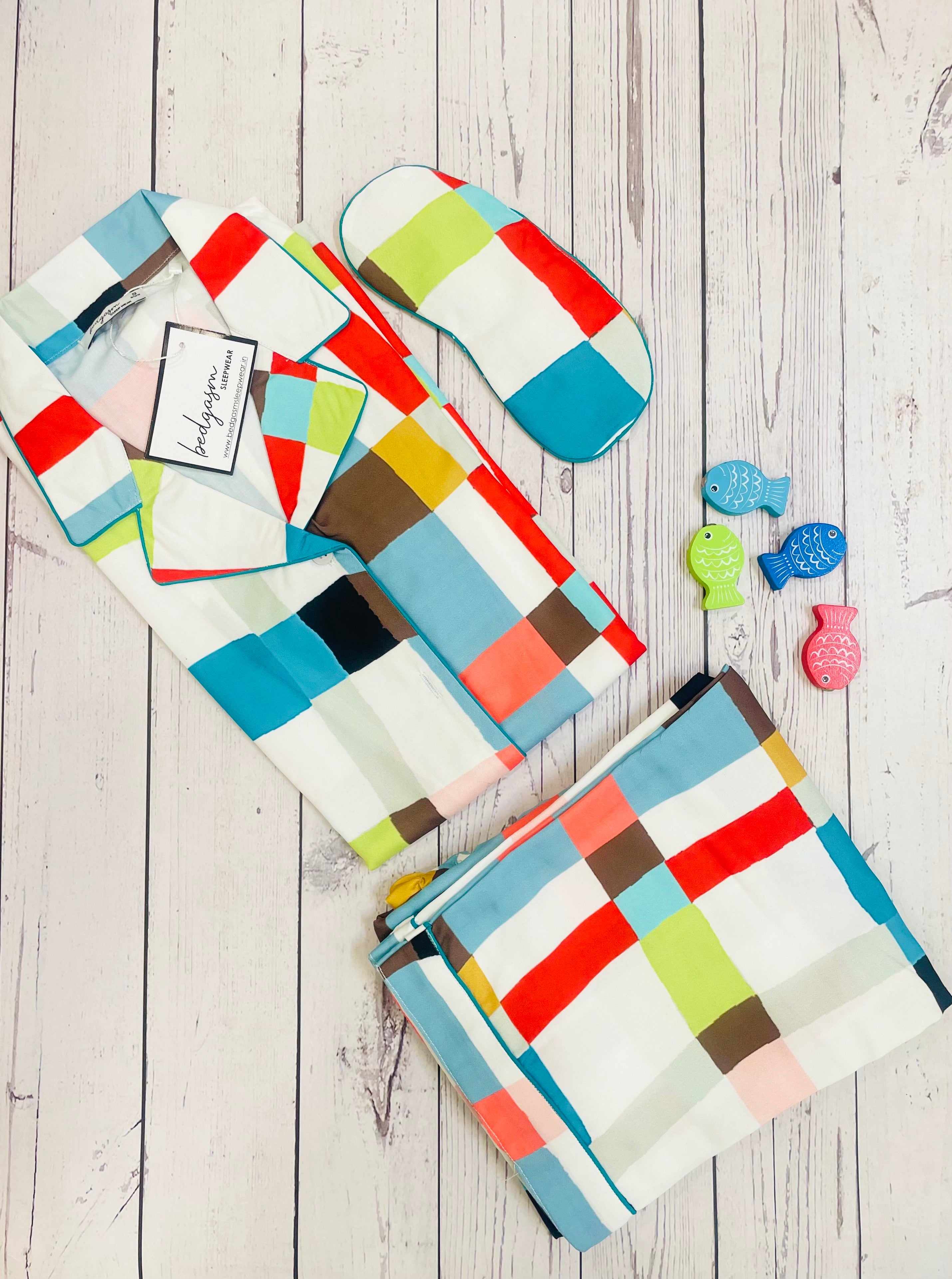 Checkers Nightwear Set