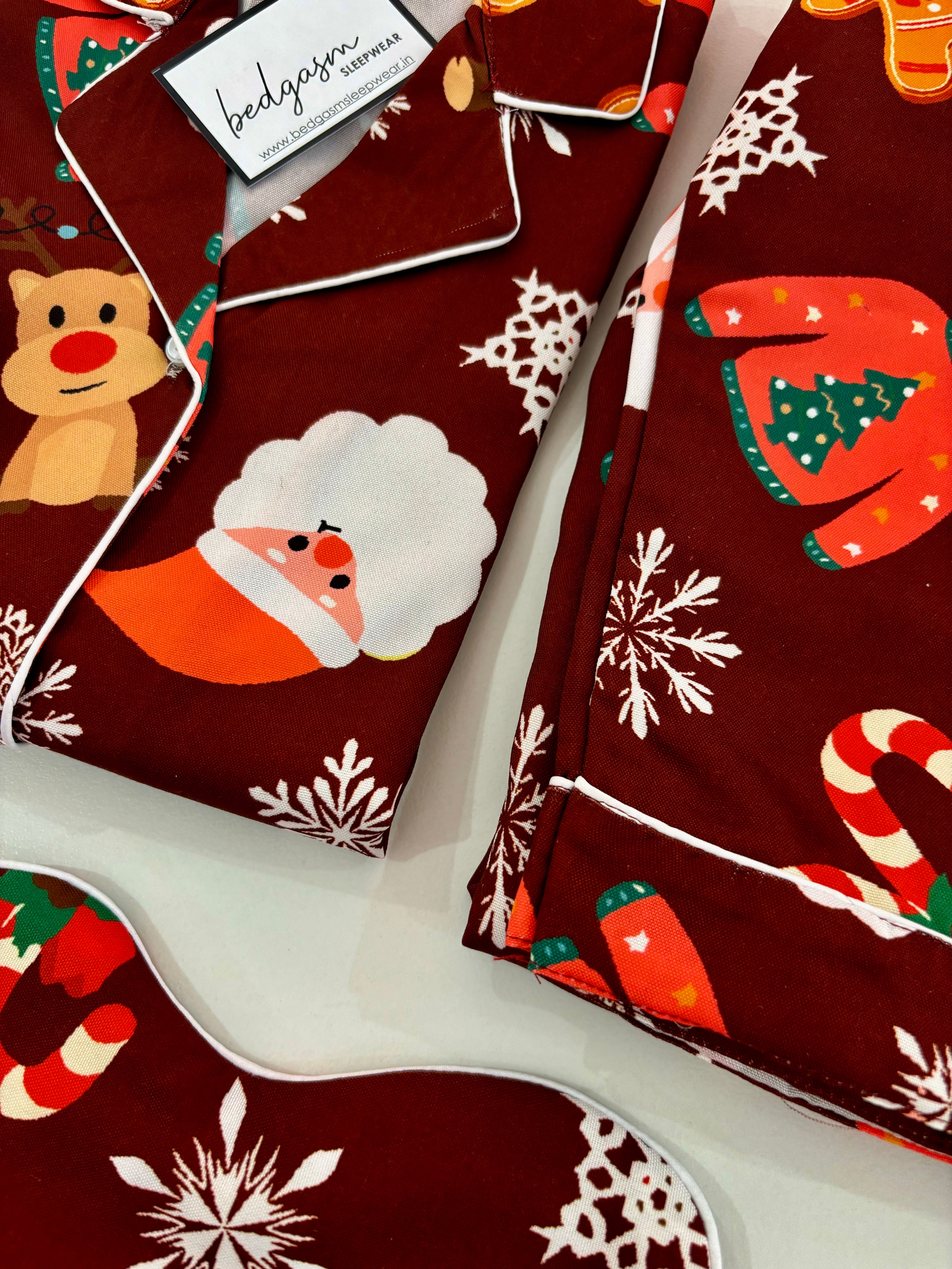 Gingerbread Cookies Kids Nightwear Set