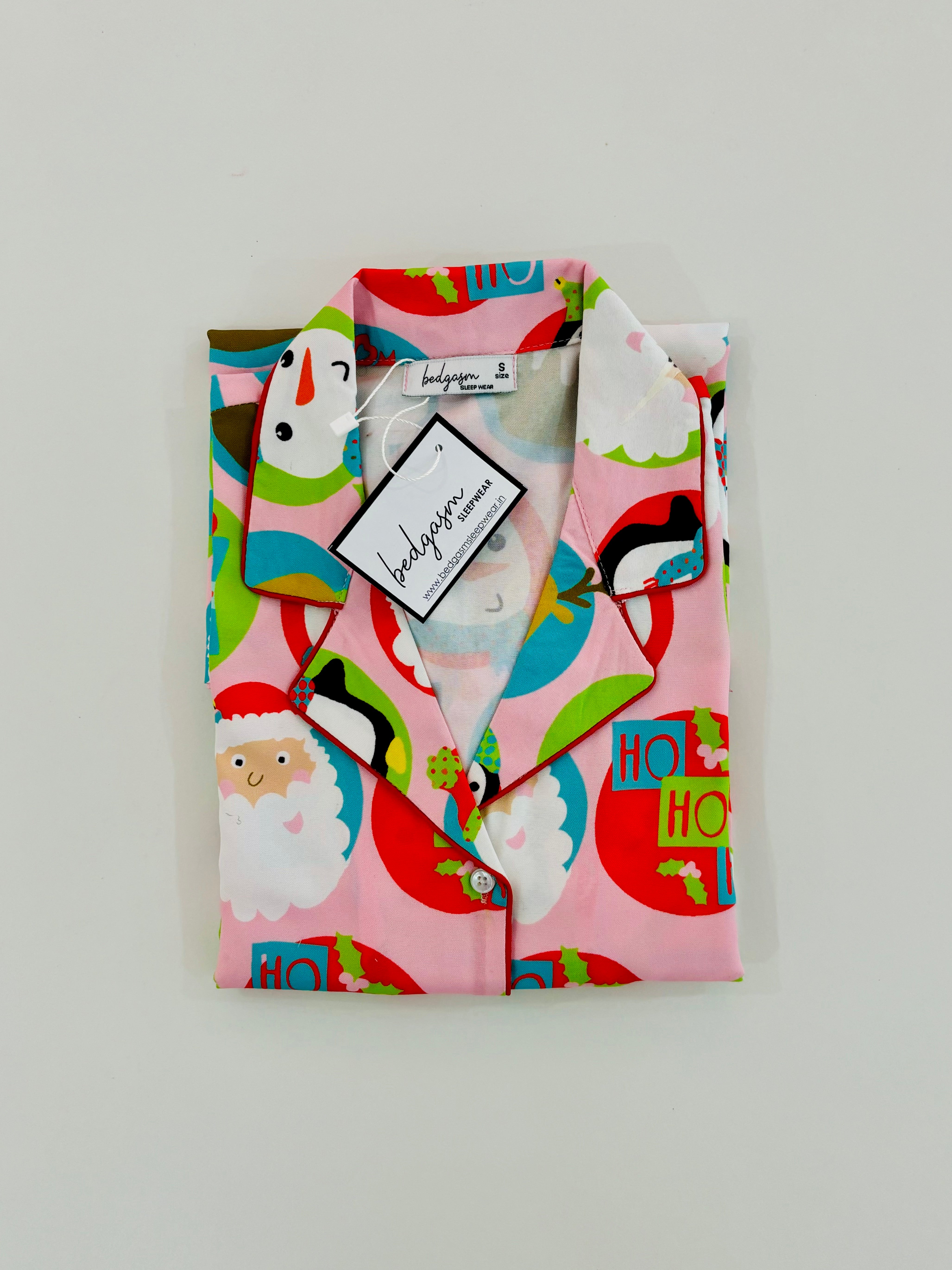 Santa_s Joy Women Nightwear Set