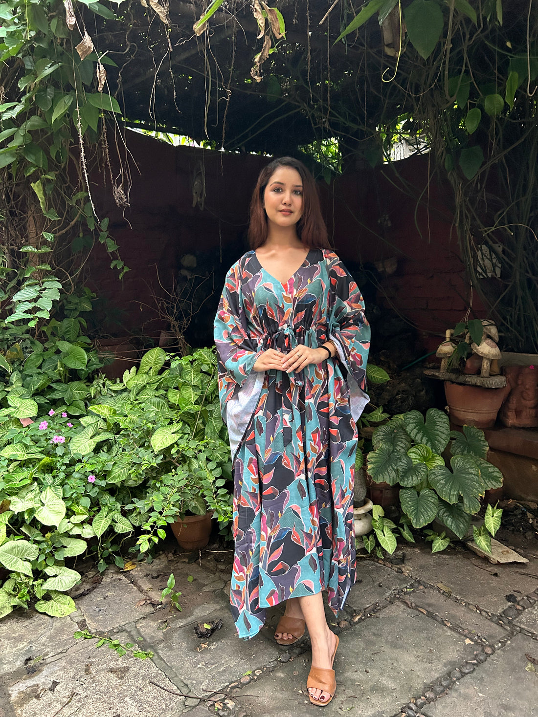 Bluebell kaftan gown