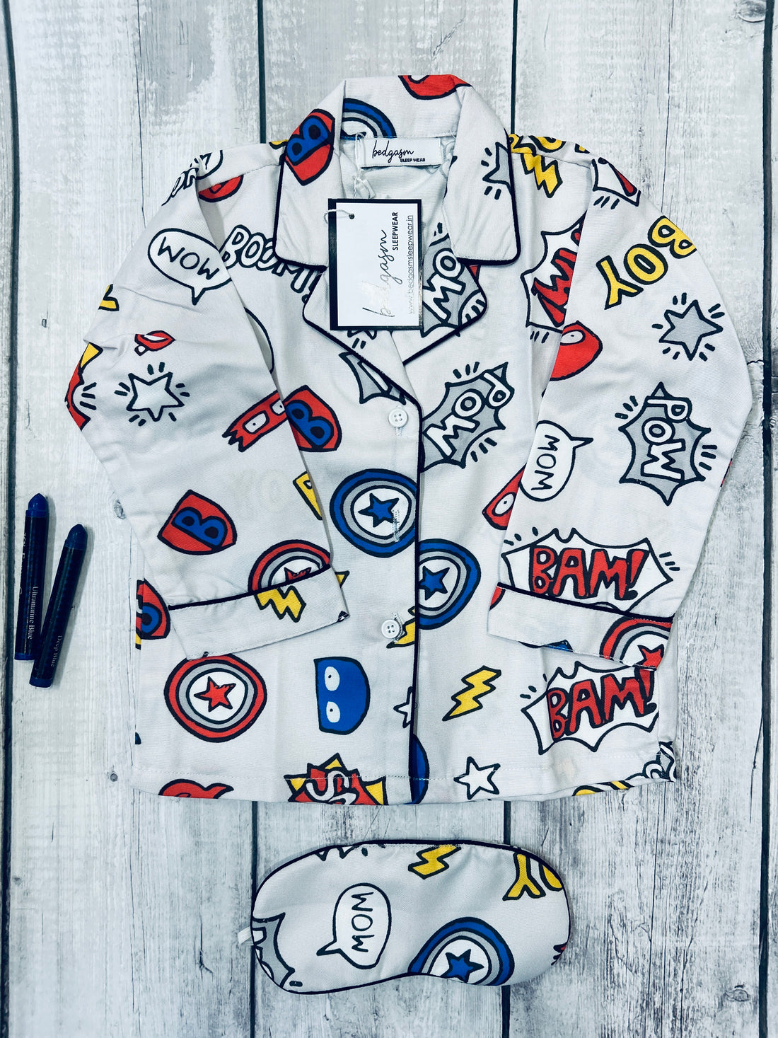 Smaaaaash! Kids Nightwear Set