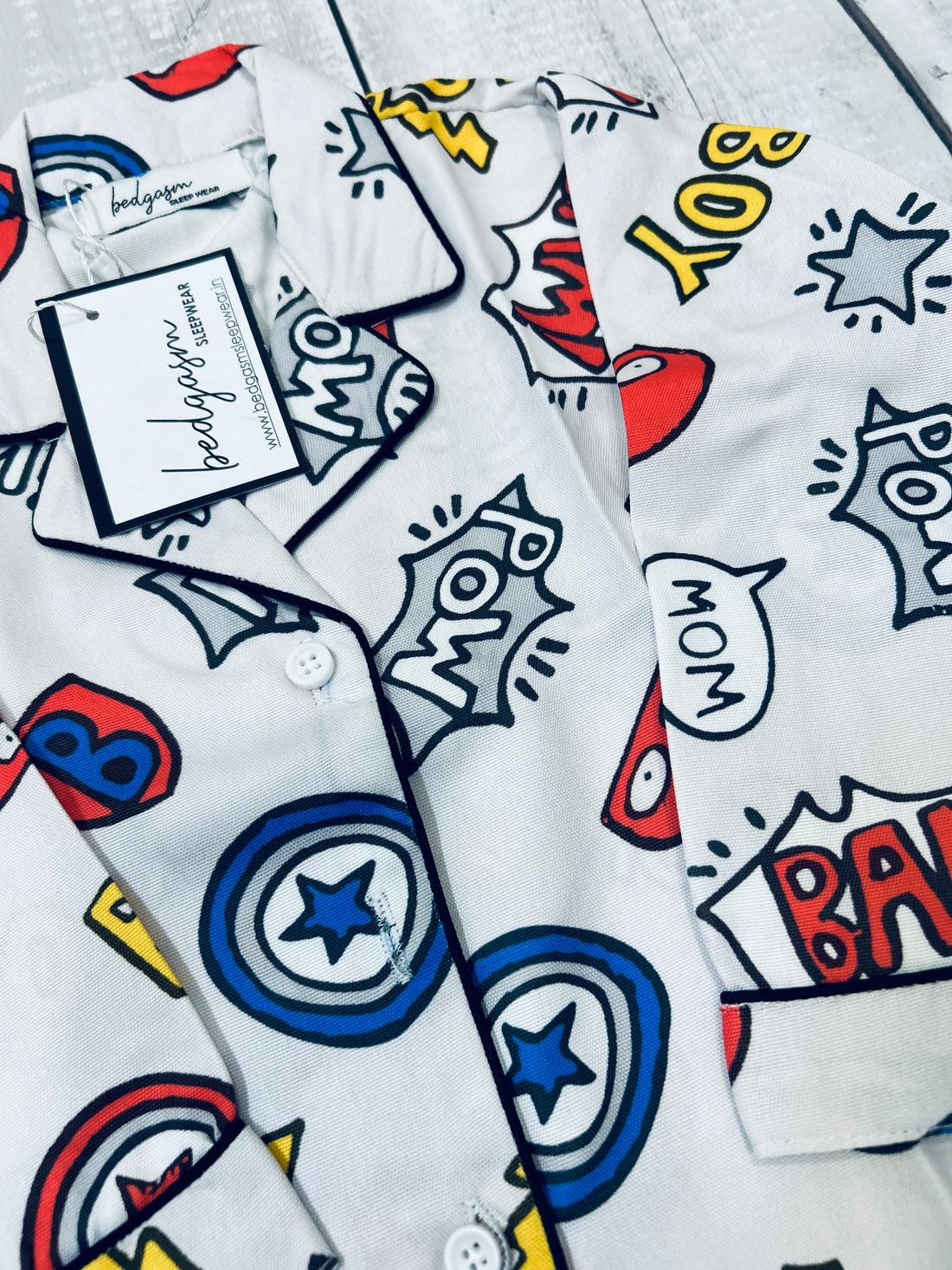 Smaaaaash! Kids Nightwear Set