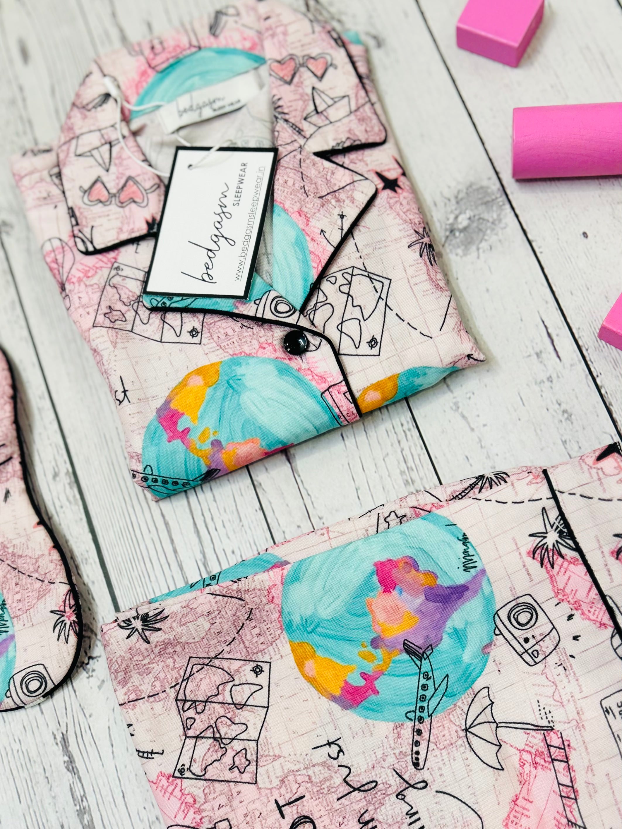 Wanderlust Kids Nightwear Set